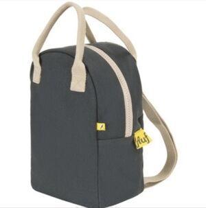Fluff Zipper Lunch Bag 100% Organic Cotton Lunch Bag
